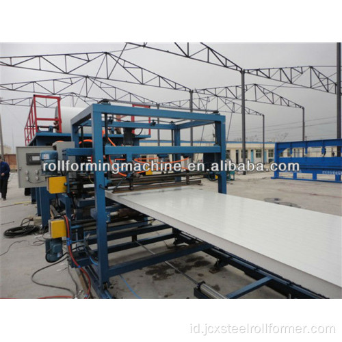 Dinding Isolasi PPGI EPS Sandwich Panel Produksi Mesin